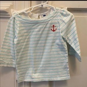 SET OF TWO including the MOST precious shorts. Janie & jack tops/shorts.